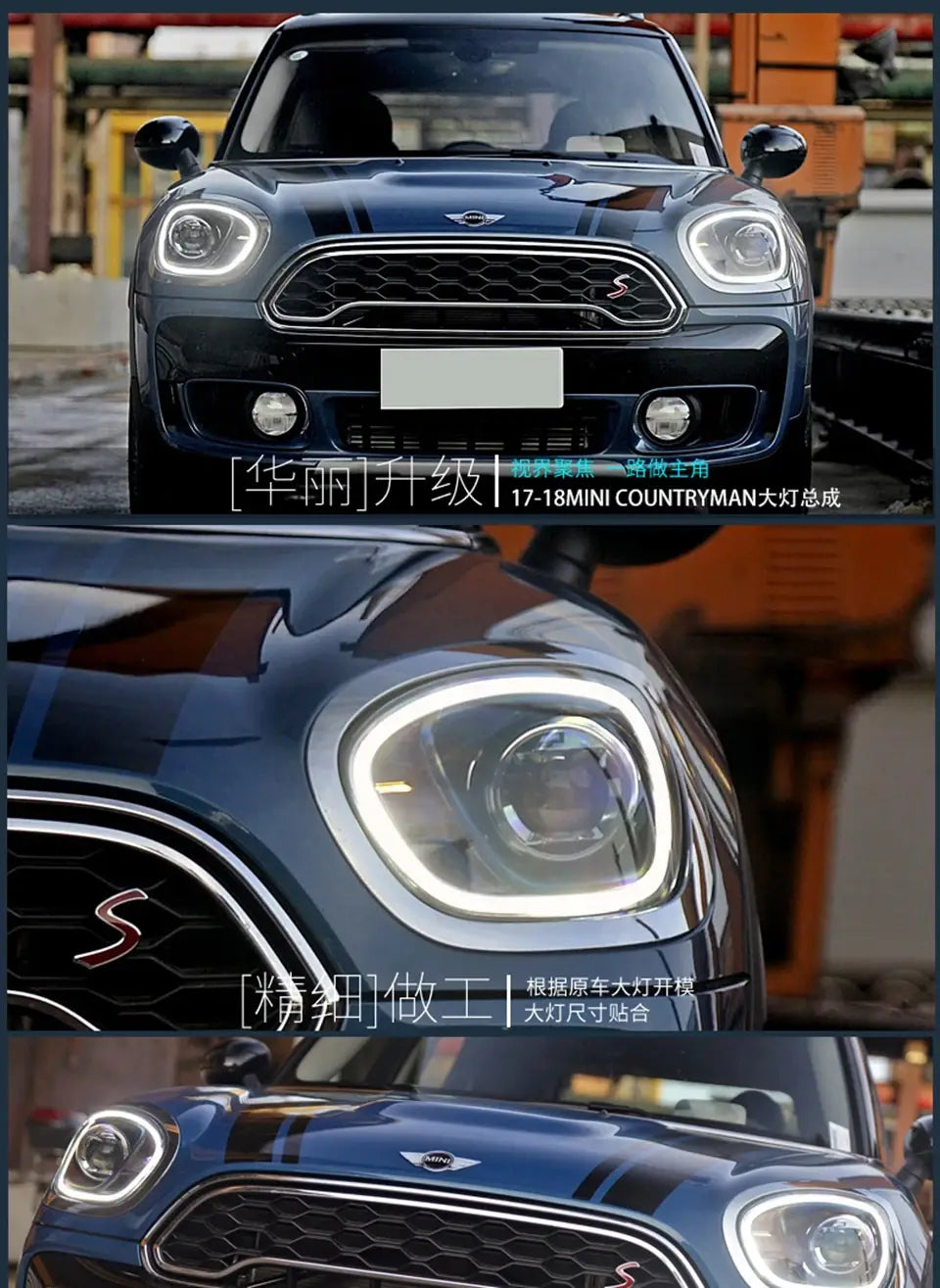 Car Lights for F60 Mini Countryman 2016-2021 LED Auto