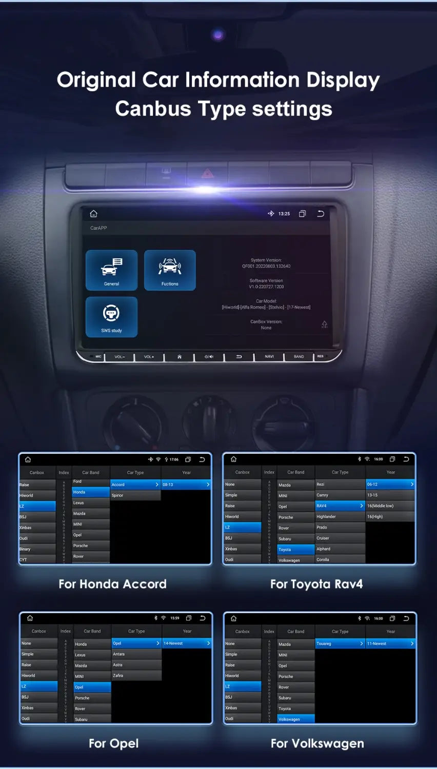 Android Car Multimedia for VW GOLF 5 POLO 6 PASSAT B6 CC