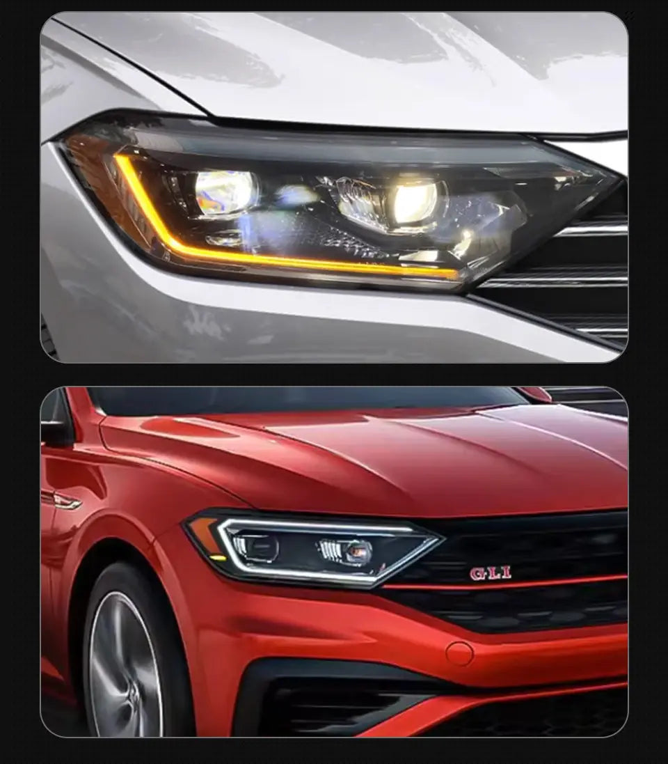 VW Jetta Sagitar Headlights 2019-2022 Jetta Mk7 LED