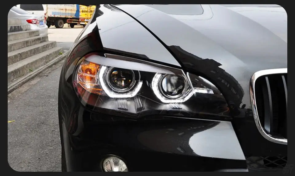 Car Styling Head lamp light for BMW X5 Headlights 2007-2013