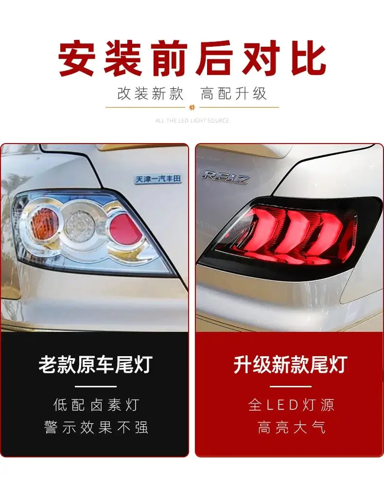 AKD Car Styling Tail Lamp for Toyota Reiz LED Light 2005