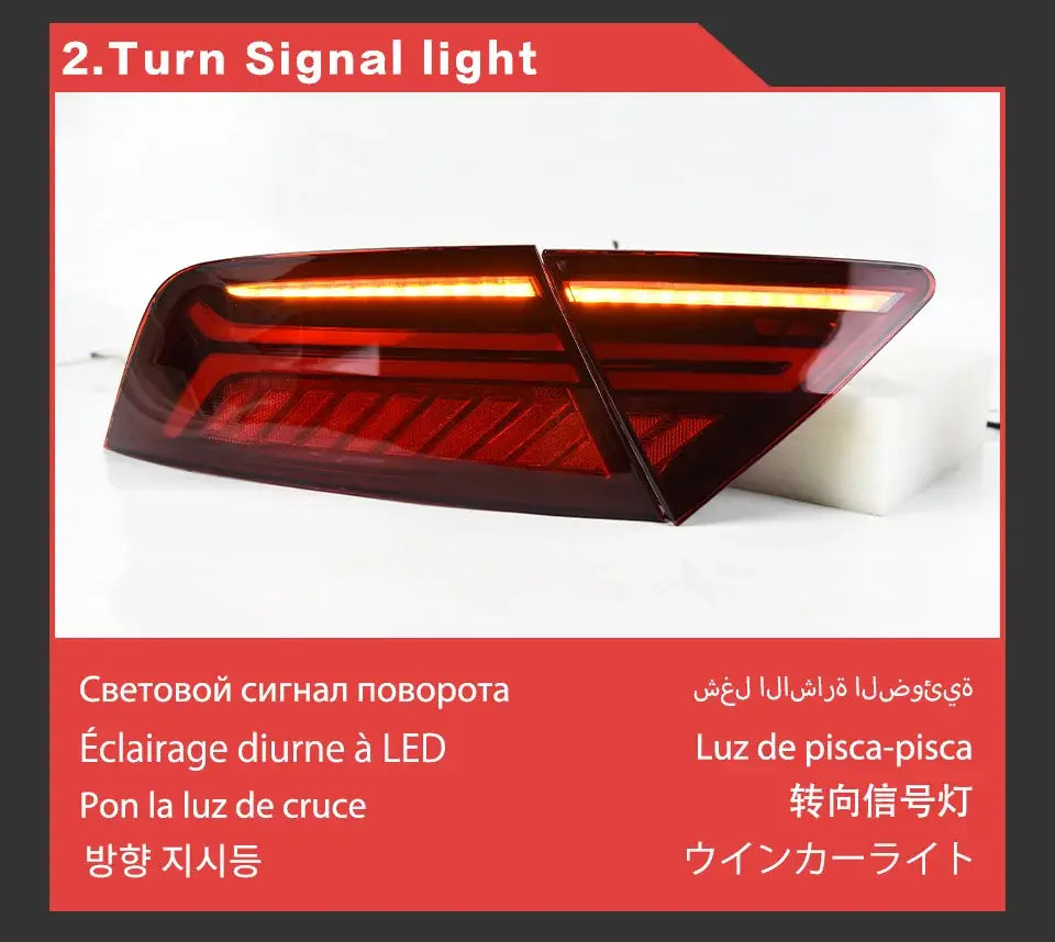 Audi A7 Tail Lights 2011-2018 RS7 LED Tail Light Rear lamp