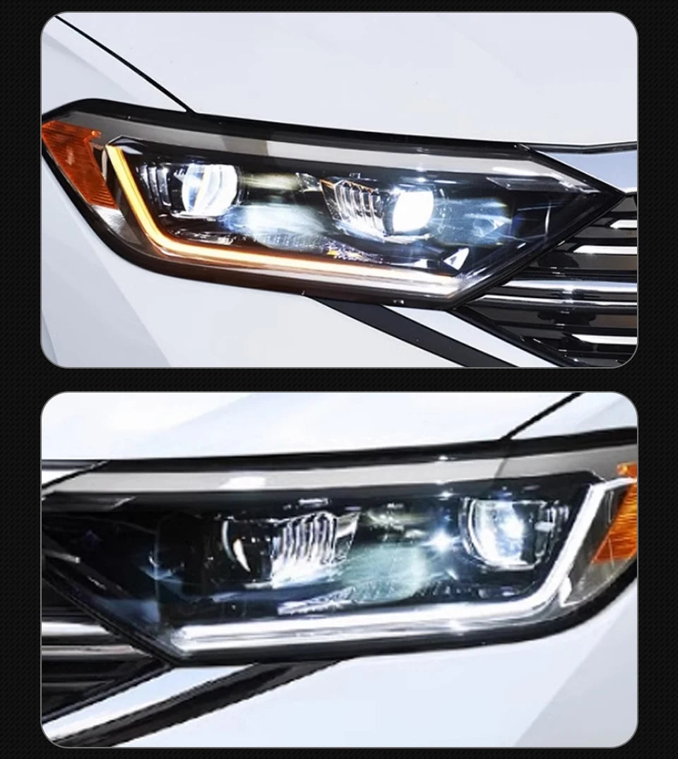 VW Jetta Sagitar Headlights 2019-2023 Jetta Mk7 LED