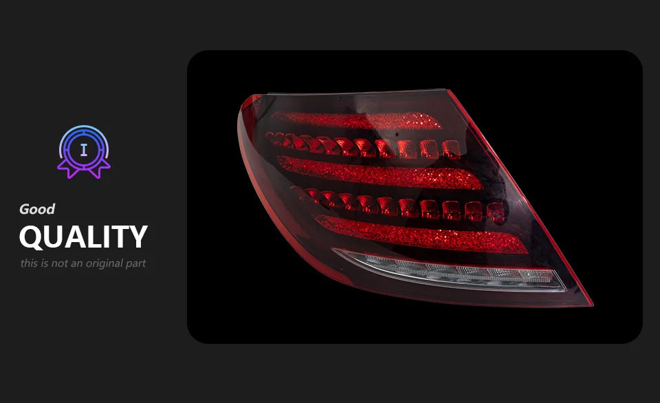 Car Styling Tail lamp light for Benz W204 Tail Lights