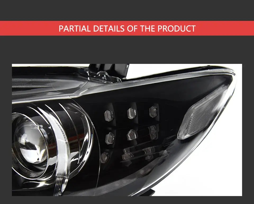 Mazda 6 Atenza LED Headlight 2013-2016 Mustang Design DRL