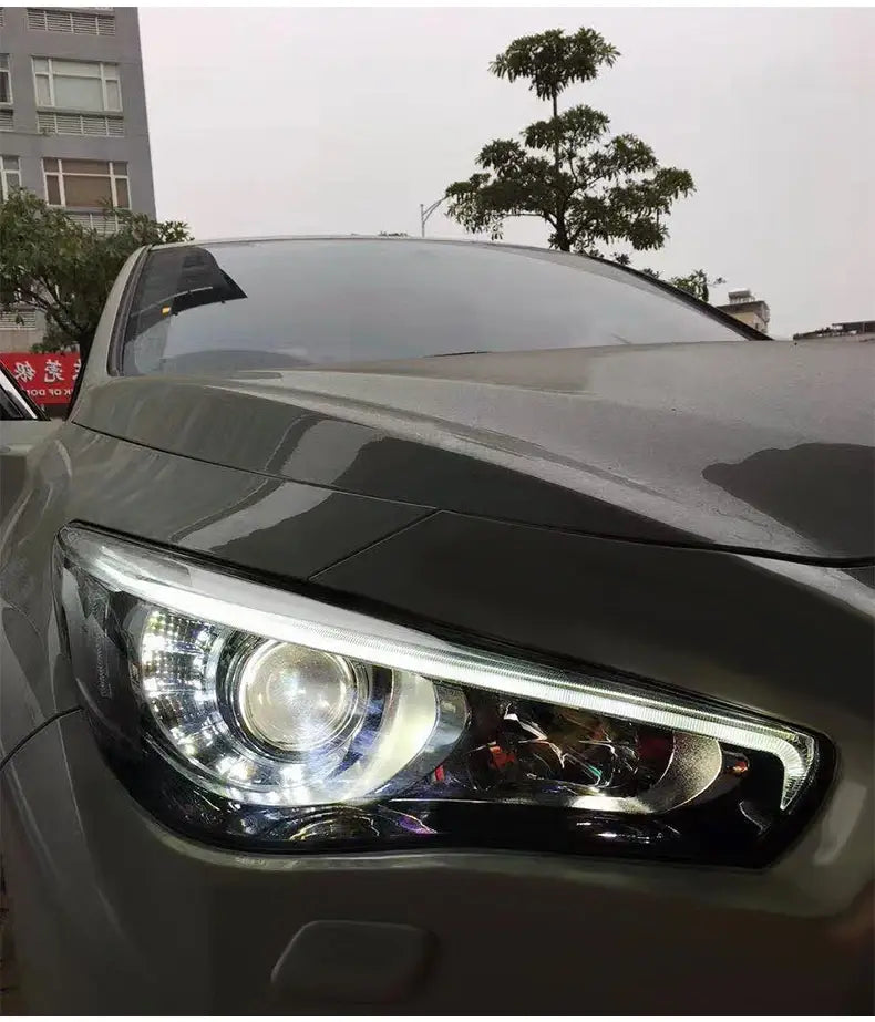 Car Lights for Infiniti Q50 LED Headlight Projector Lnes