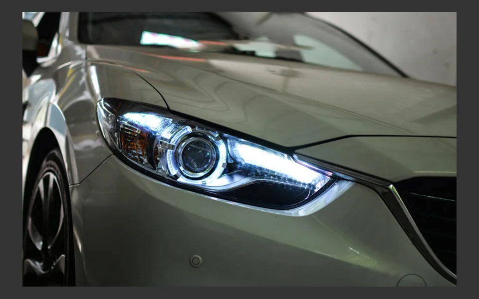 Mazda 6 Headlights 2013-2016 Mazda6 Atenza LED Headlight DRL