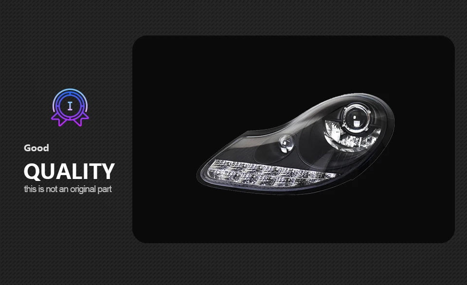 Car Styling Head lamp light for Porsche Boxster 986