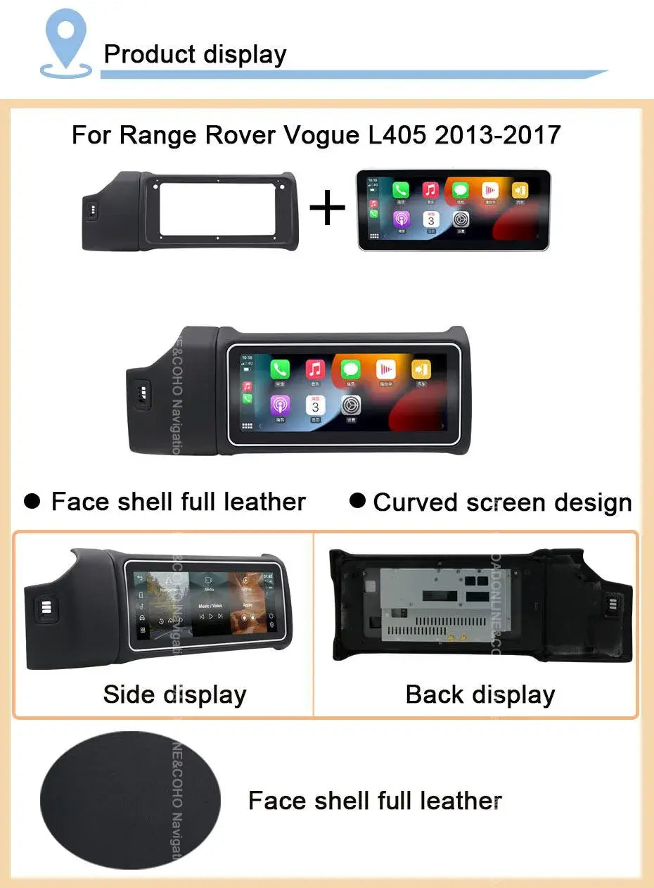 12.3Inch Android 11 Car Radio for Range Rover Vogue L405