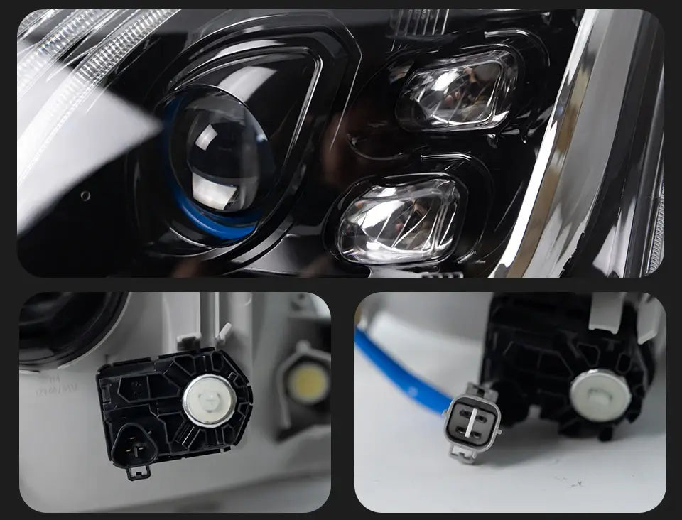 Car Styling Head lamp light for Toyota Prado LED Headlight