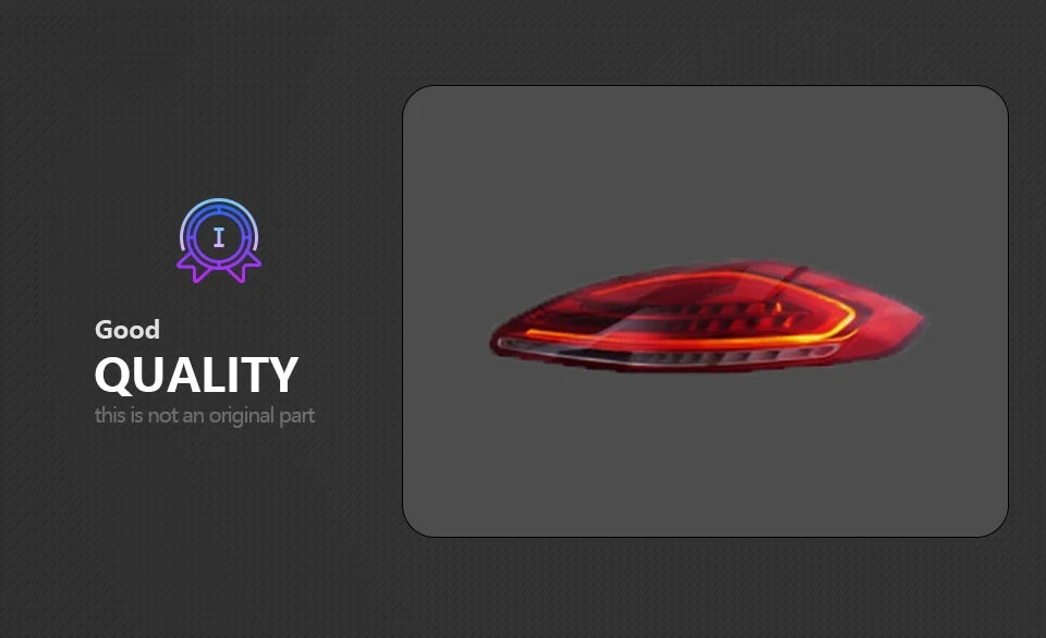 Car Styling for Porsche Panamera LED Tail Light 2014 - 2017