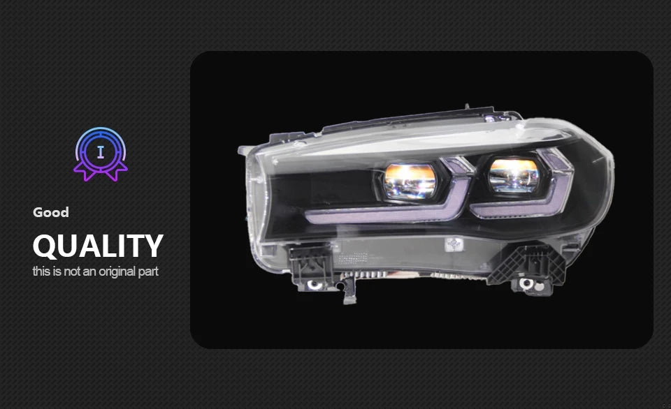 Car Styling Head Lamp for BMW X5 F15 Headlights 2014-2018