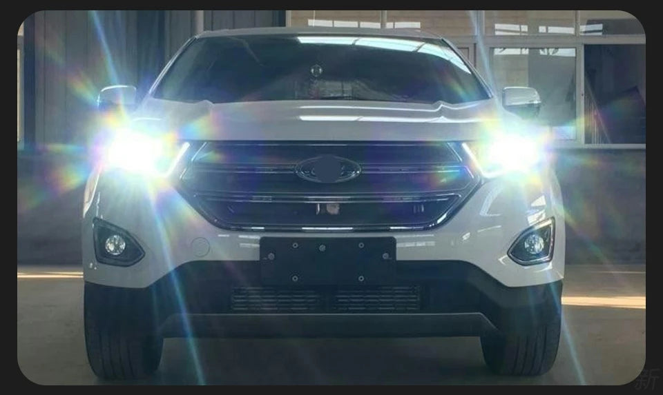 Ford Edge Headlights 2015-2018 New Edge LED Headlight DRL
