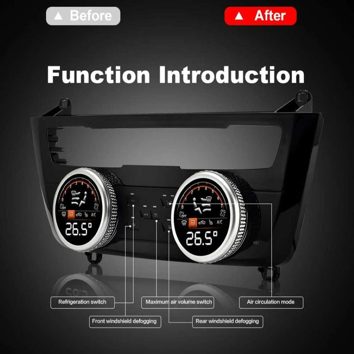 Car Craft Compatible With Bmw 3 Series F30 F34 2012-2018 4 Series F32 2012-2018 Lcd Display Air Conditioning Board Android Ac Panel Digital Touch Screen Climate Knobs Control 8.8 Inch CC-8488 - CAR CRAFT INDIA