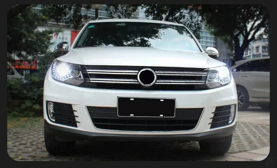 VW Tiguan Headlights 2013-2016 Tiguan LED Headlight DRL Hid