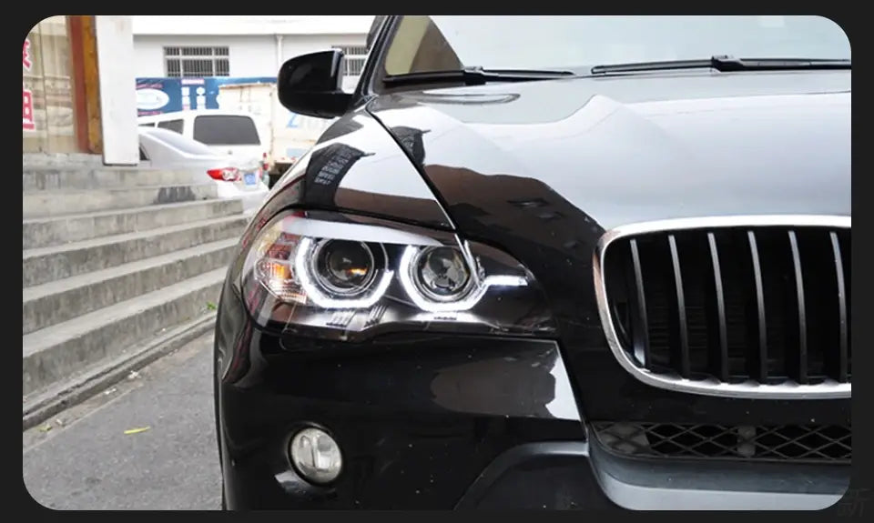 Car Styling Head lamp light for BMW X5 Headlights 2007-2013