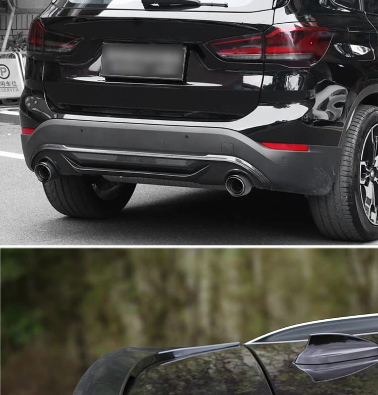 For BMW X1 Body Kit BMW F48 F49 Spoiler Front Lip Side