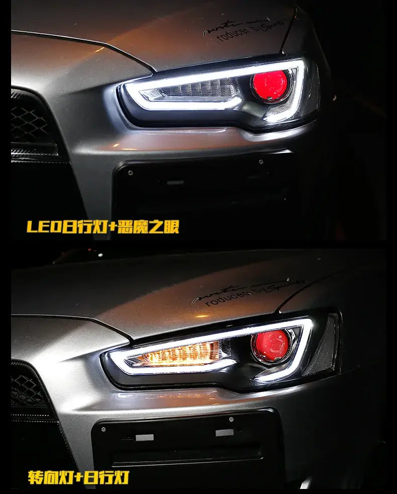 Mitsubishi Lancer Headlight 2008-2019 Lancer EX LED