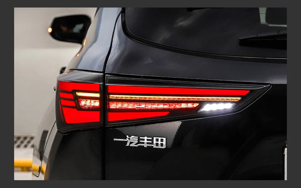 Toyota Highlander LED Tail Light 2021-2022 New Kluger Rear