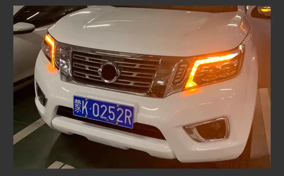 Car Styling Head Lamp for Navara NP300 LED Headlight