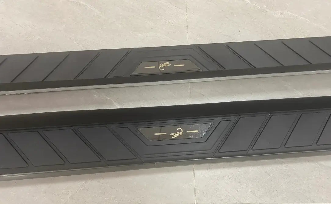 2Pcs Aluminium Stainless Steel Side Step Fits for Audi Q7