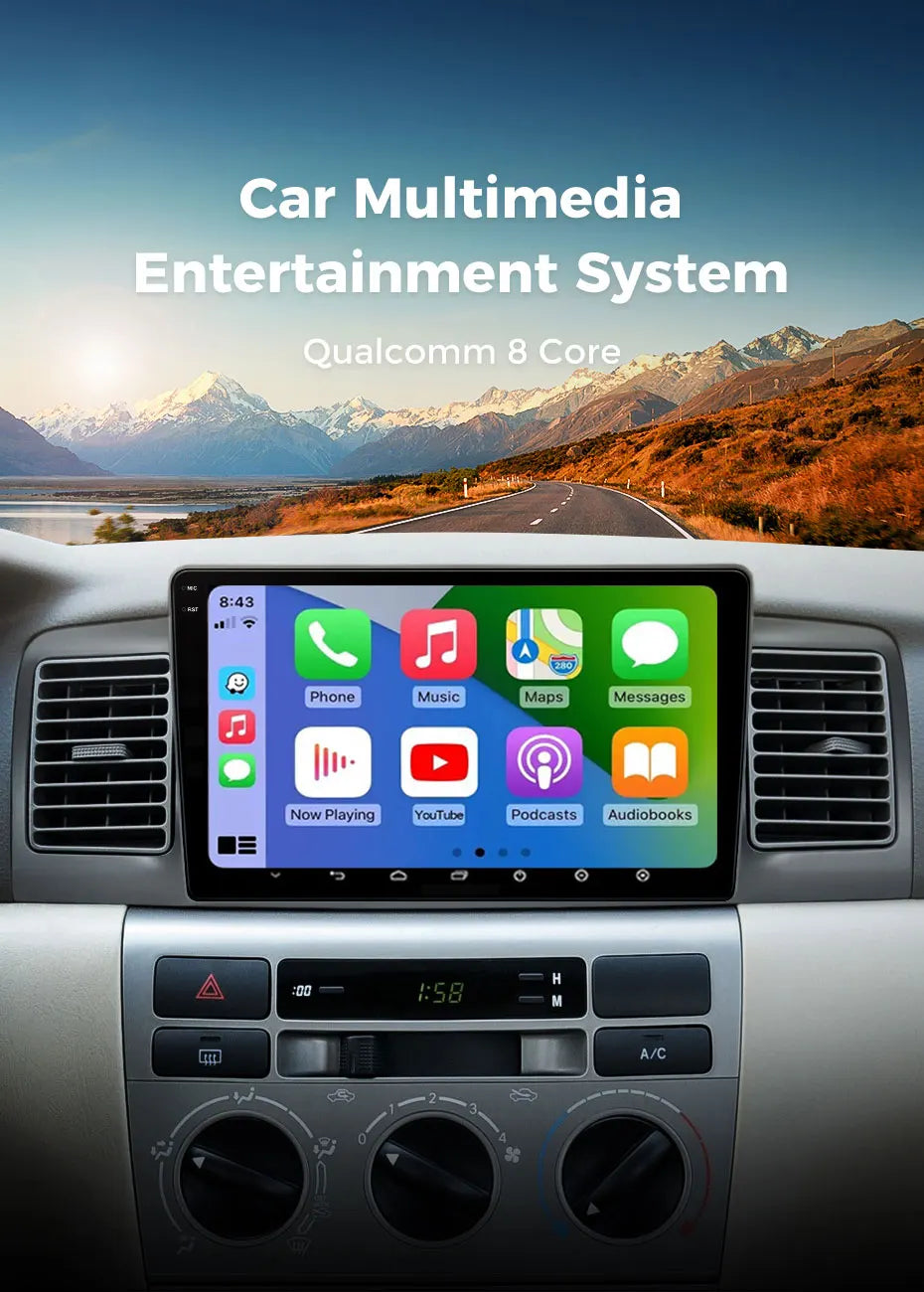 Android 14 Car Radio Multimedia Player for VW Volkswagen