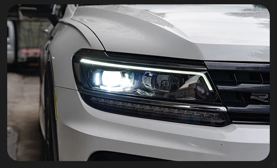 VW Tiguan Headlights 2017-2021 Tiguan LED Headlight DRL Hid