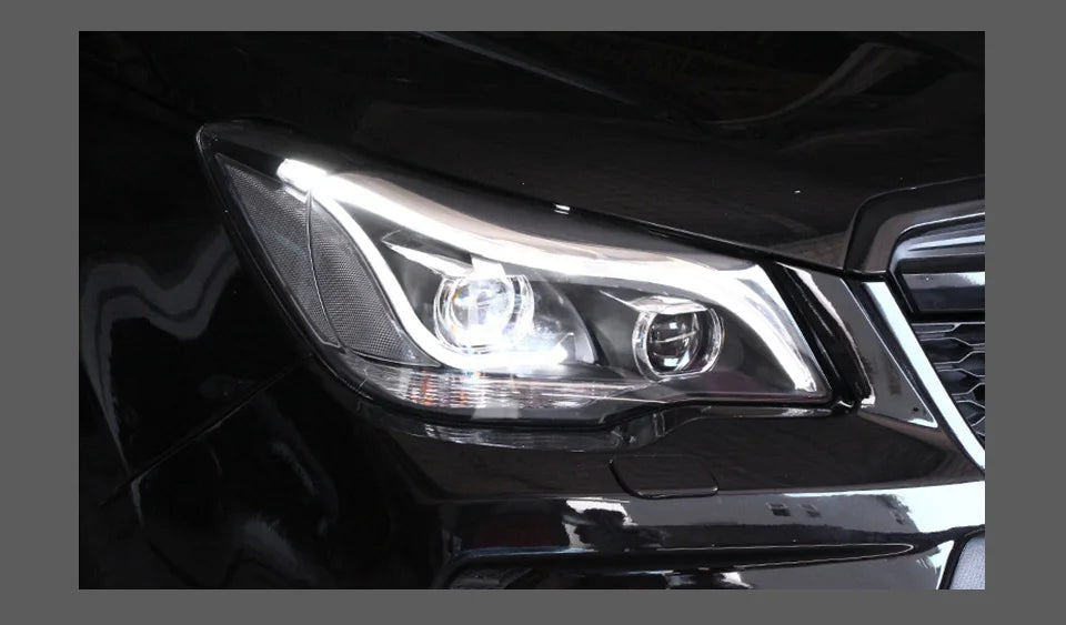 Car Styling Head lamp light for Forester Headlights