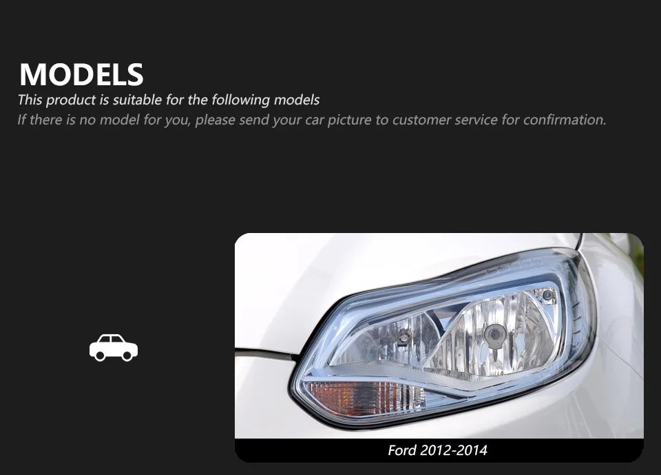 Car Styling Headlights for Ford Focus LED Headlight