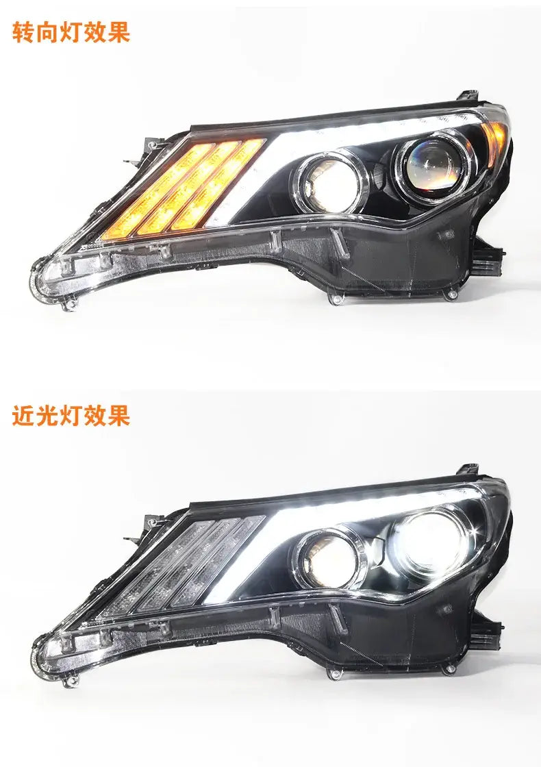 Car Lights for Toyota RAV4 LED Headlight 2014-2017 Rav4 Head