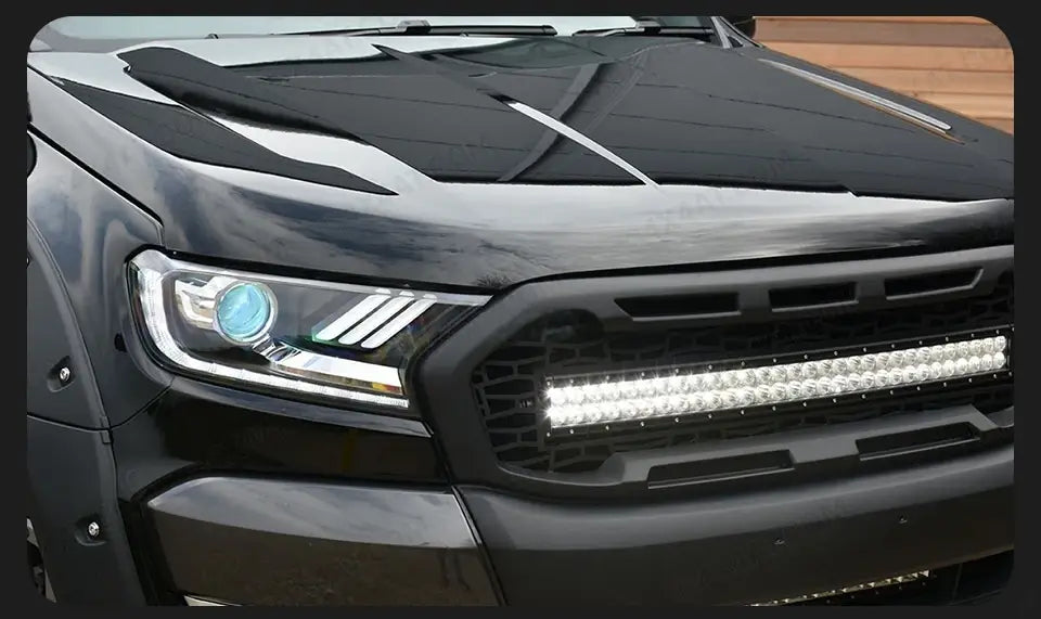 Ford Everest Ranger Headlights 2016-2020 Dynamic Turn Signal