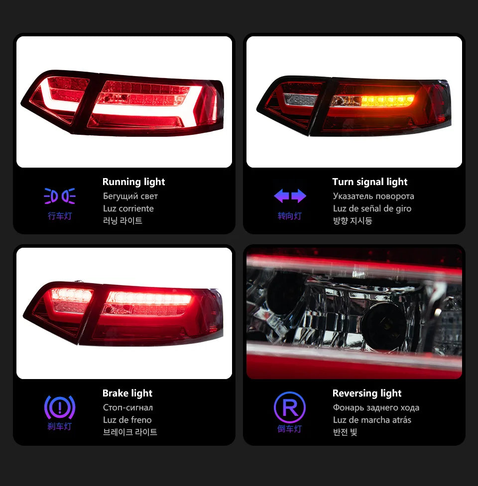 Taillights Styling Parts for Audi A6 C6 Tail Light