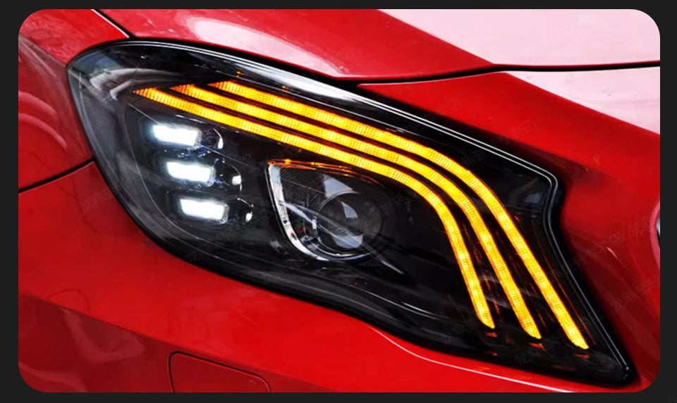 Car Styling Head Lamp for Benz GLA Headlights 2015-2019