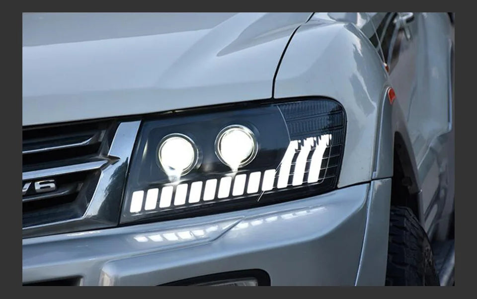 Car Lights for Mitsubishi Pajero V73 LED Headlight Projector