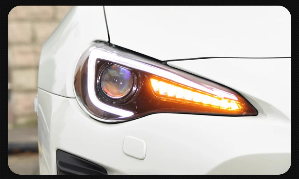 Car Styling Head lamp light for Subaru BRZ Headlights