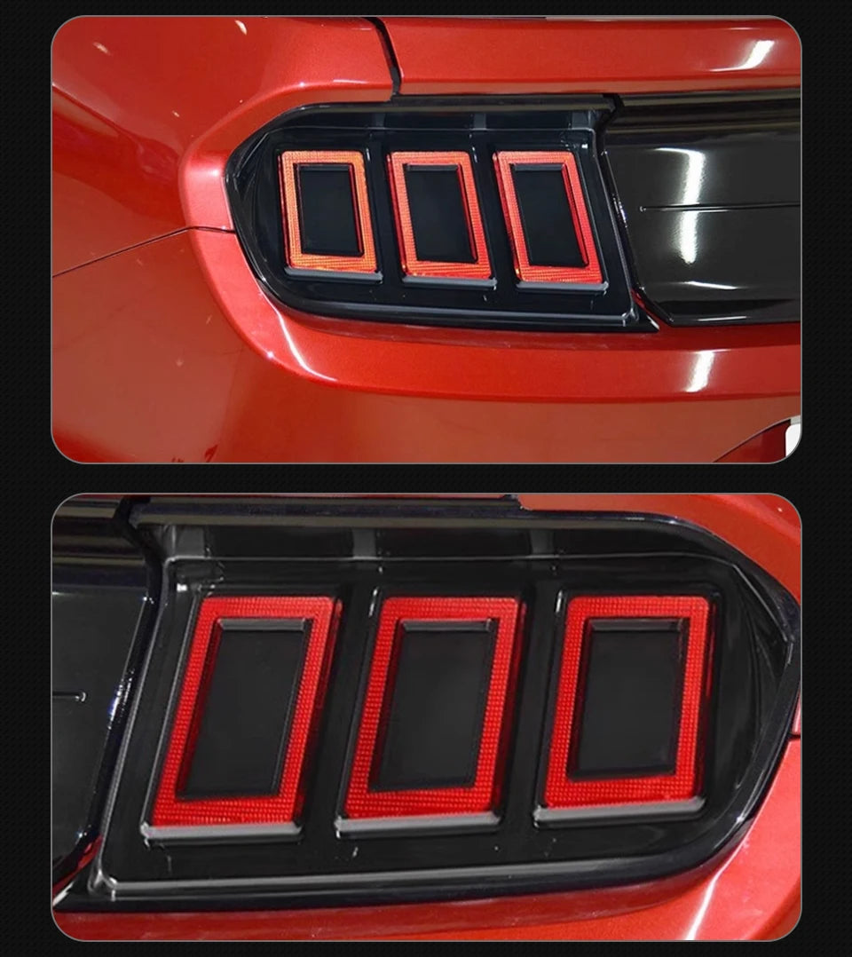 Ford Mustang Tail Lights 2015-2022 Dynamic Signal Tail Lamp