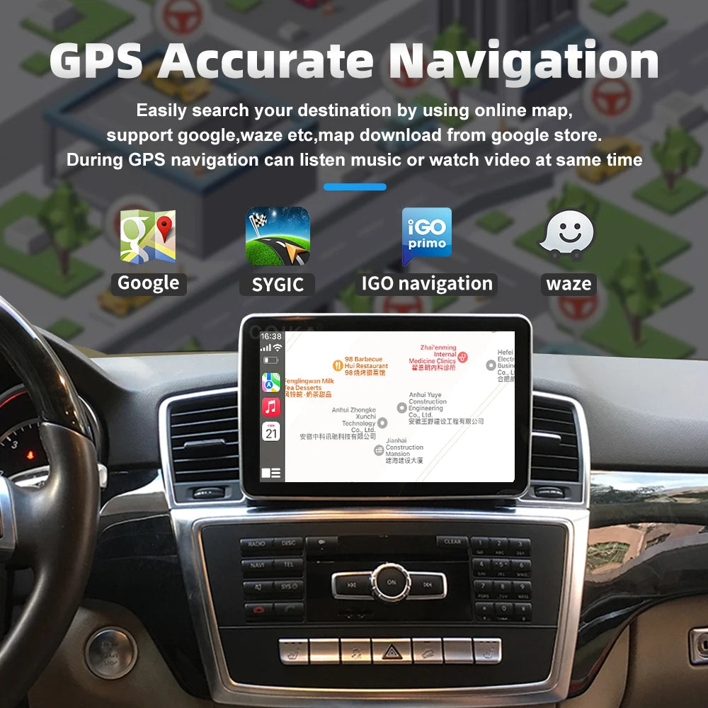 Android Car Multimedia Player GPS Navigation Radio