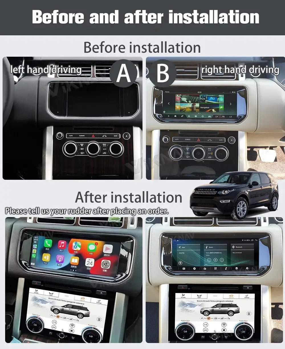 10.25 Inch HD LCD Touch Screen Car Radio for Range Rover