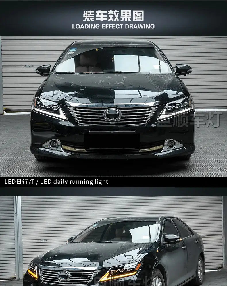 For Toyota Camry FULL LED Headlights 2012 2013 2014 Camry