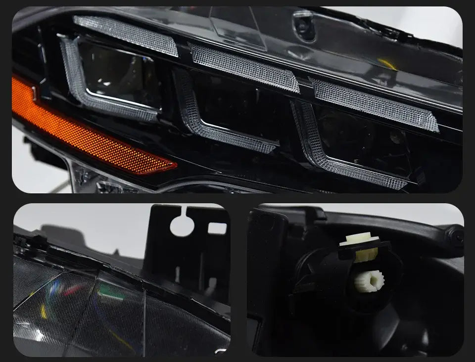 Car Styling Head lamp light for Ford Mustang Headlights