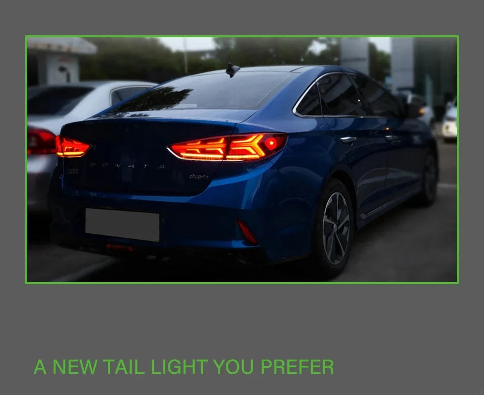Hyundai Sonata Tail Lights 2018-2019 New Sonata LED Tail