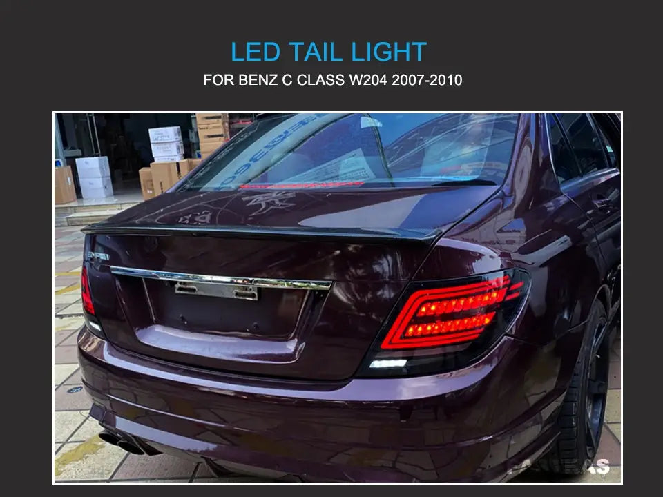 MERCEDES BENZ C CLASS W204 2007-2014 UPGRADED REAR UPGRADED