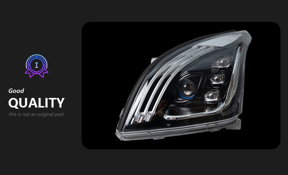 Car Styling Head lamp light for Toyota Prado LED Headlight