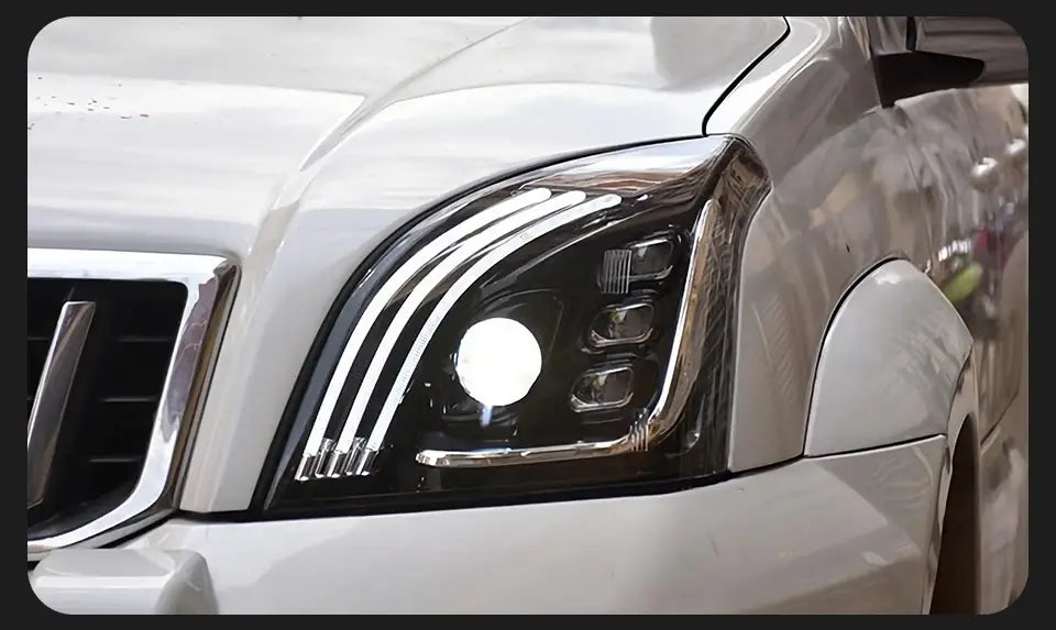 Car Styling Head lamp light for Toyota Prado LED Headlight