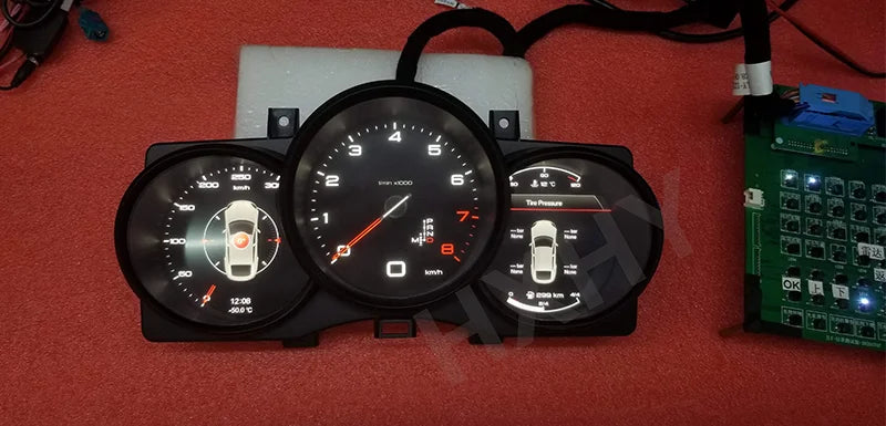 LCD Car Digital Cluster Instrument Cockpit for Porsche