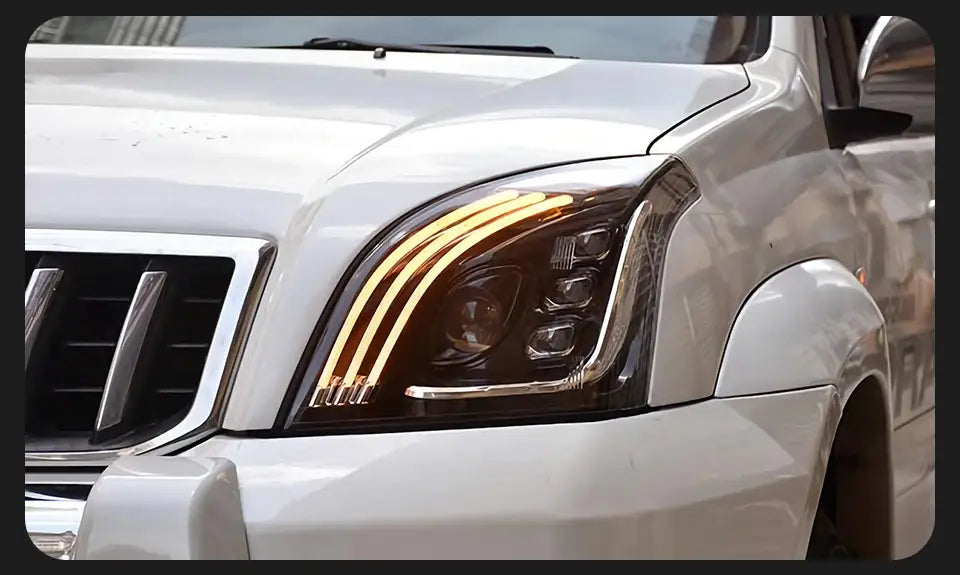 Car Styling Head lamp light for Toyota Prado LED Headlight