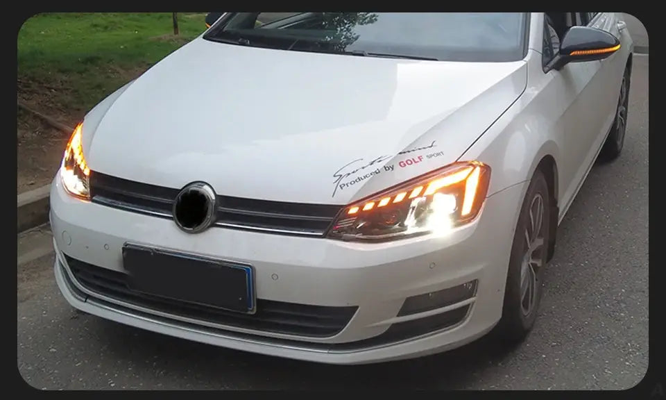 Car Lights for VW Golf 7 LED Headlight Projector Audi-Design