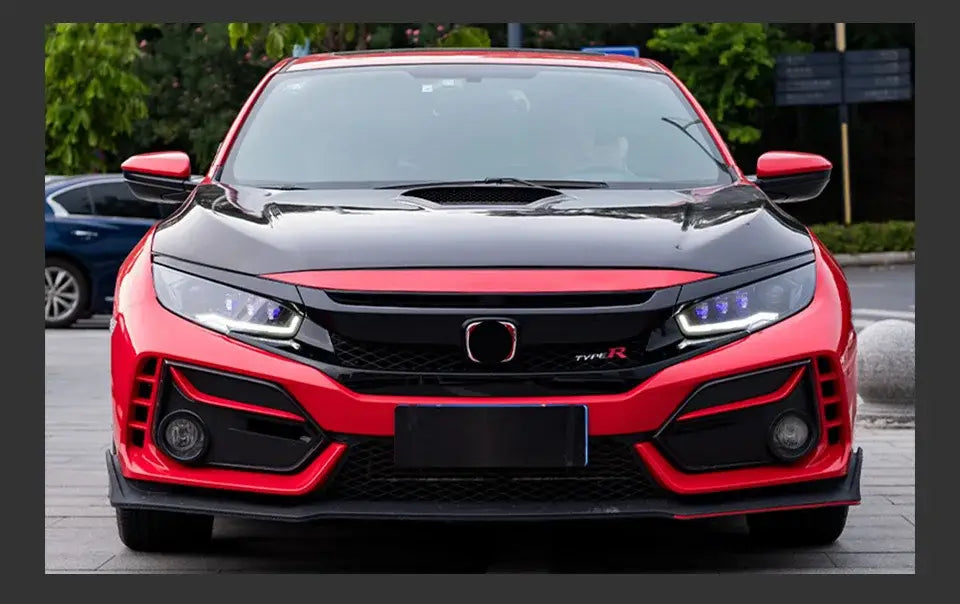 Car Lights for Honda Civic Headlights 2017-2020 LED