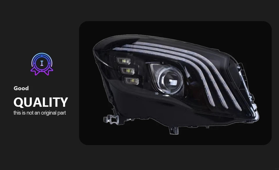 Car Styling Head Lamp for Benz GLA Headlights 2015-2019