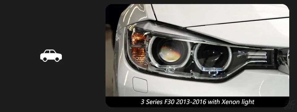 Car Styling Head lamp light for BMW F30 Headlights 2013-2015